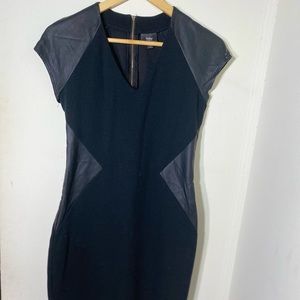 Mossimo Womens Dress V-neck Black Casual Size Small